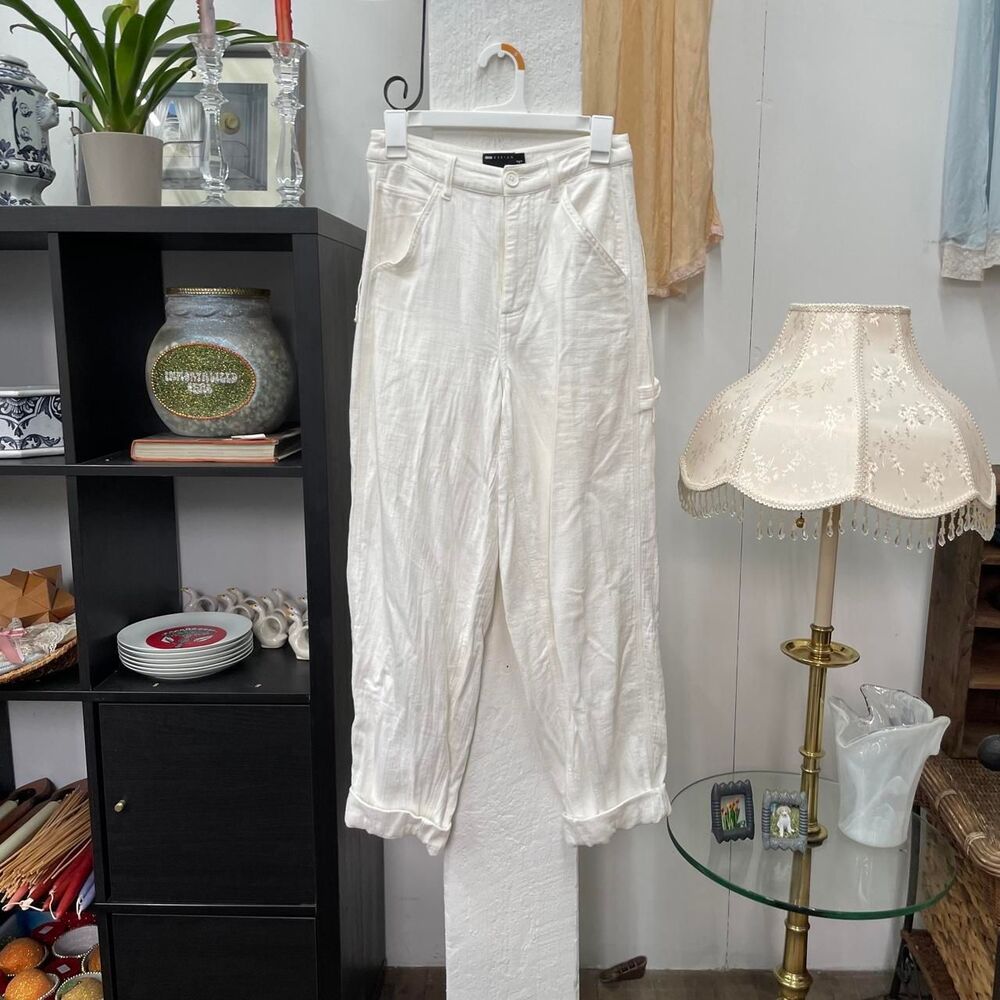Asos-design Women's White Trousers